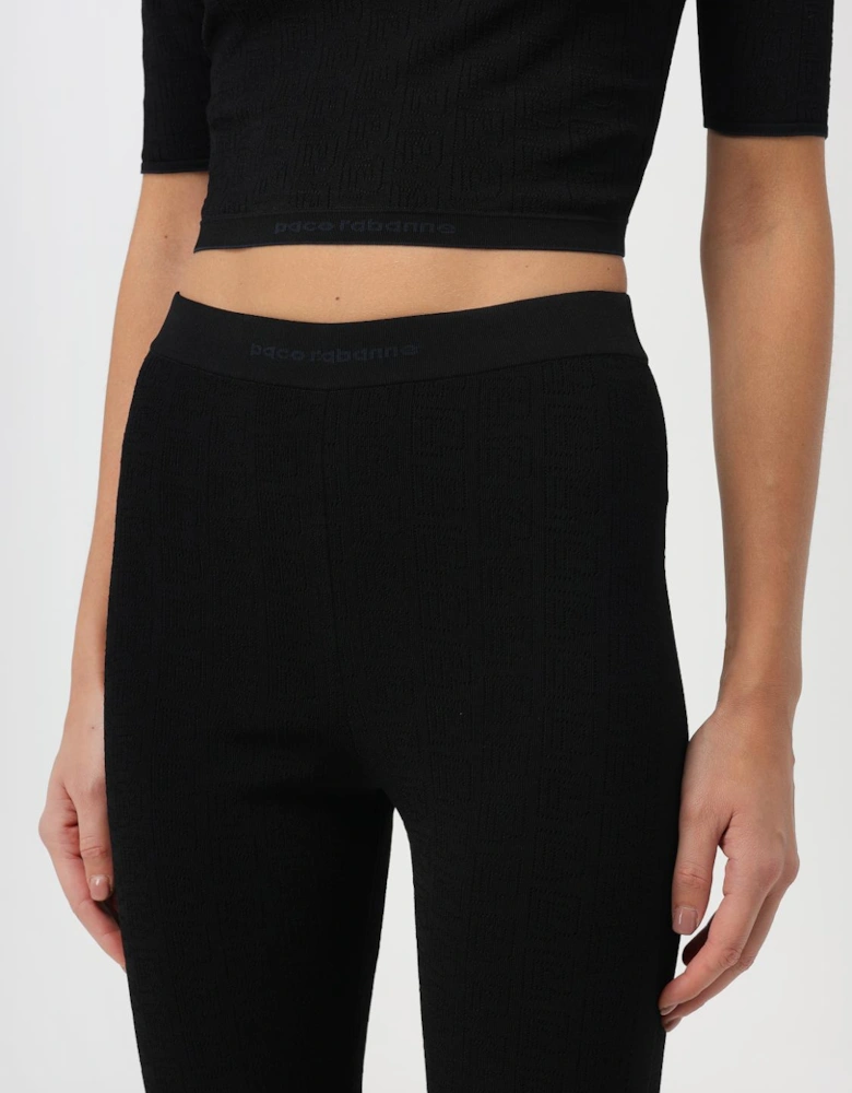 Ribbed Knit HighWaisted Leggings