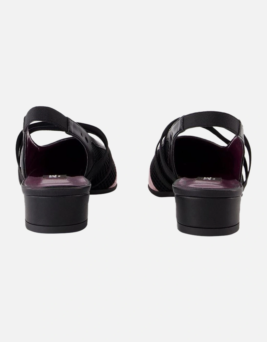 Slingback Pumps Low Heel Mesh