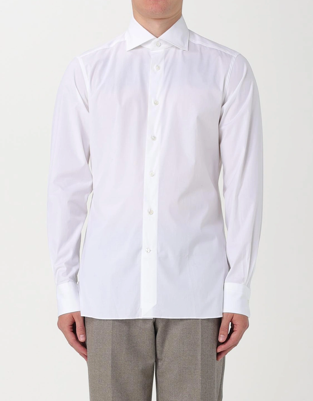 Classic Cotton Dress Shirt Slim Fit, 6 of 5