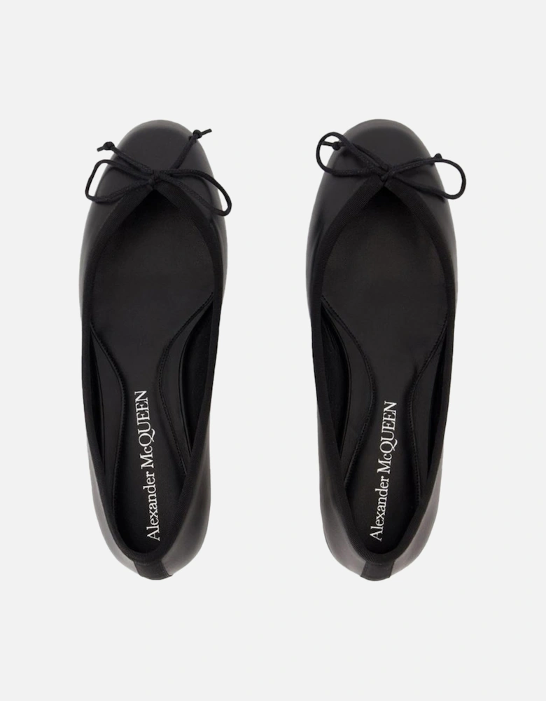 Leather Armadillo Ballerinas