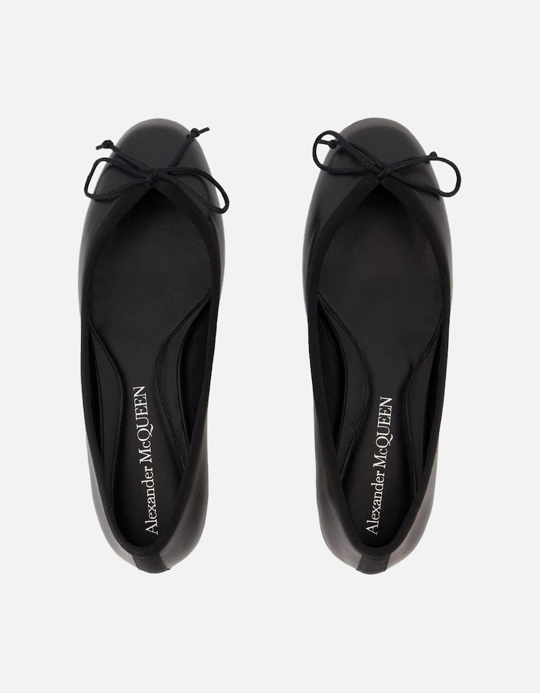 Leather Armadillo Ballerinas