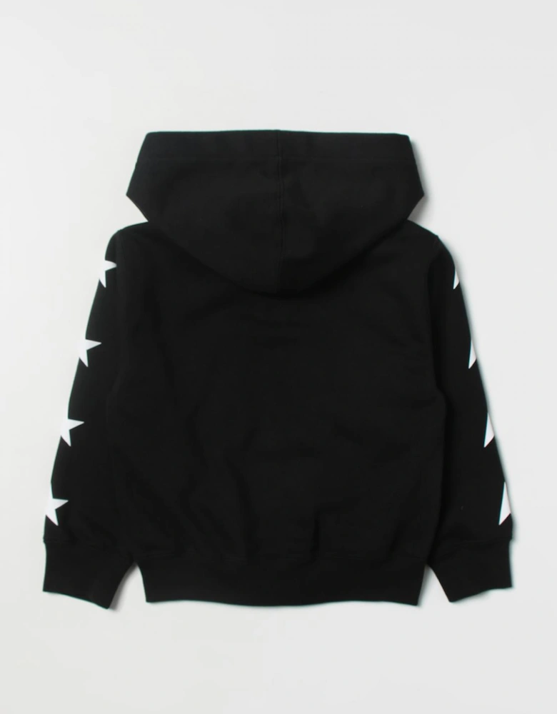 Kids Star Detail Zip Hoodie