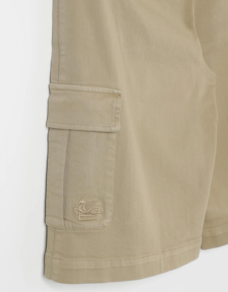 Cargo Shorts Classic Fit Pockets