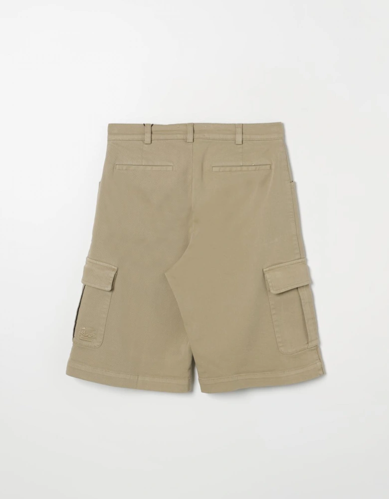 Cargo Shorts Classic Fit Pockets