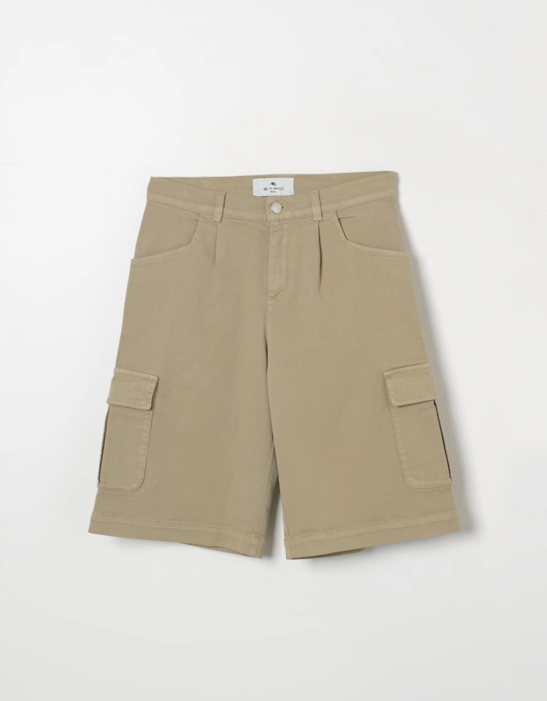 Cargo Shorts Classic Fit Pockets