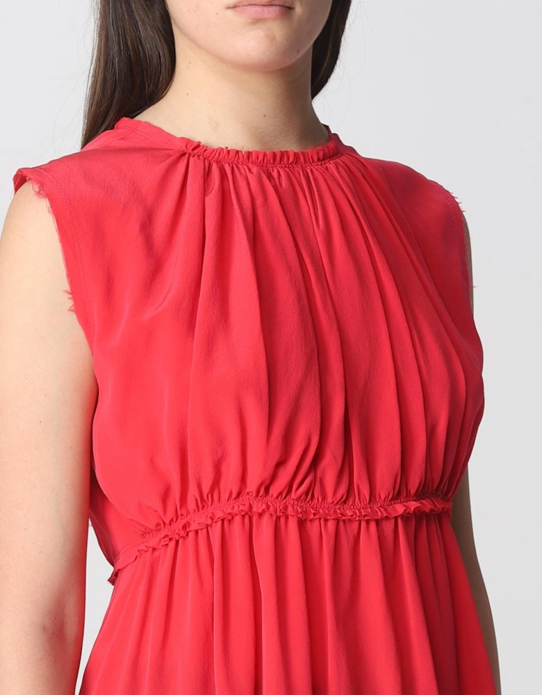 Sleeveless Silk Blouse