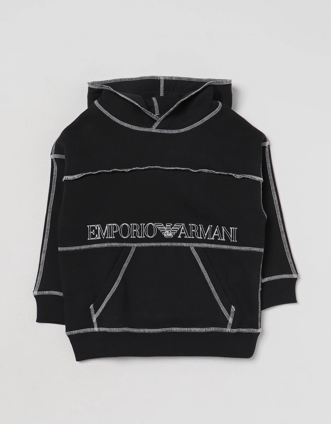 Kids Hoodie Contrast Stitch, 3 of 2
