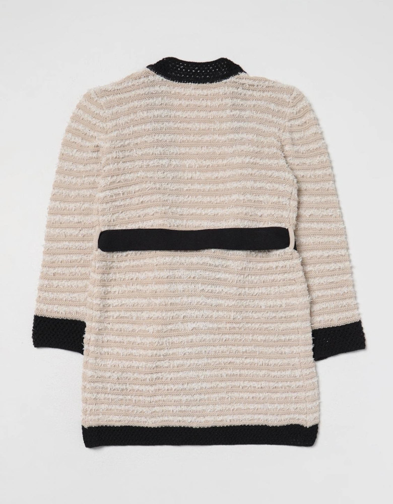 Knit Cardigan with Belt