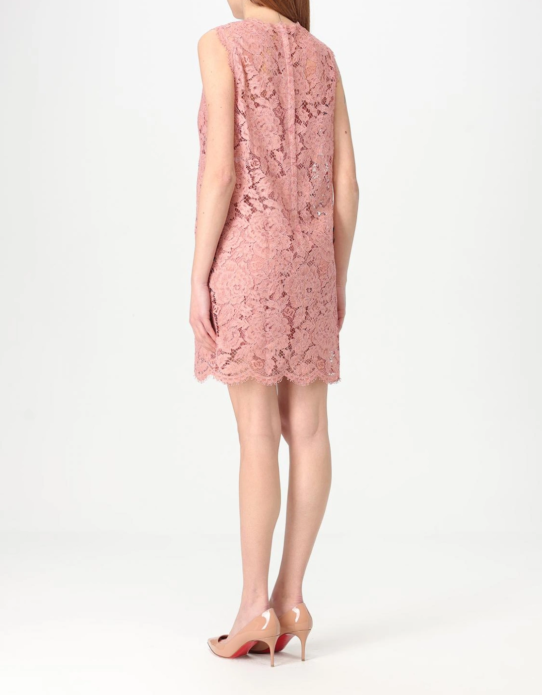 Lace Mini Dress Sleeveless