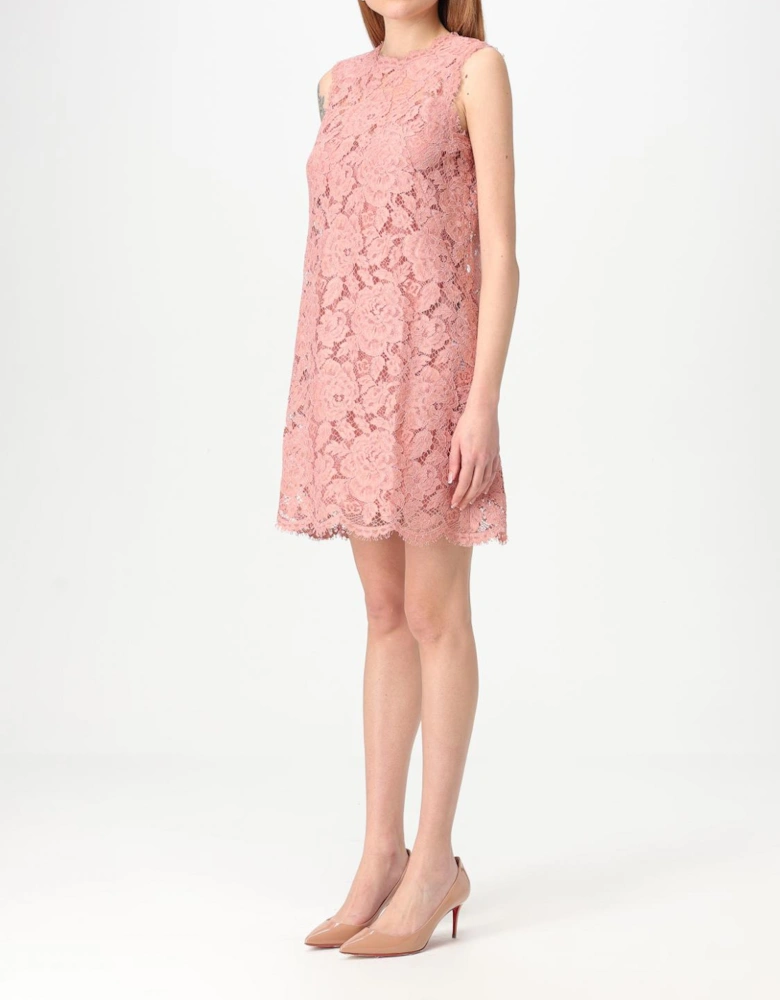 Lace Mini Dress Sleeveless