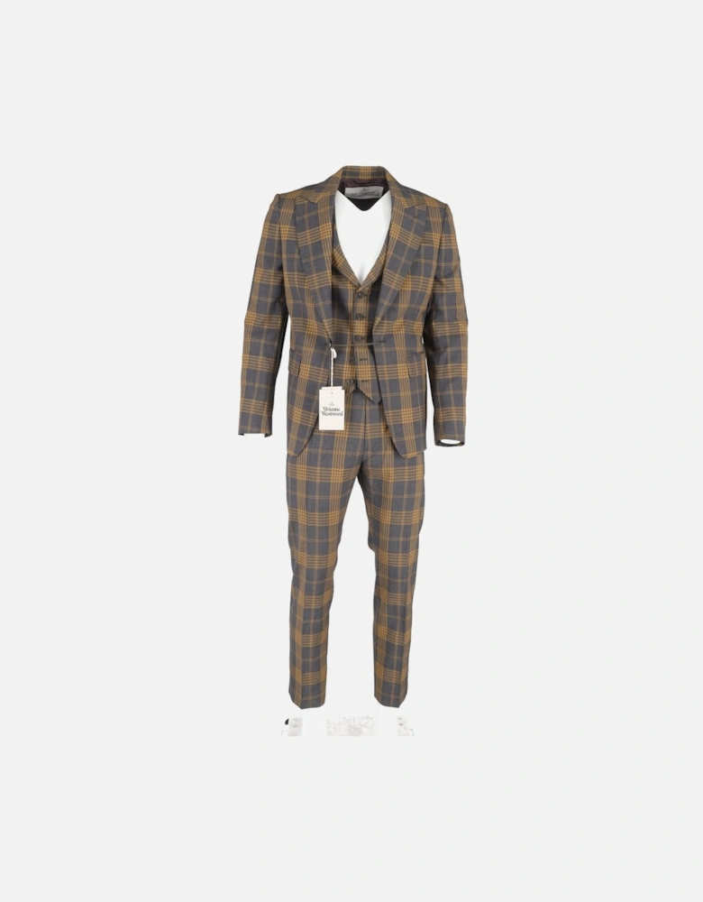 ThreePiece Plaid Suit