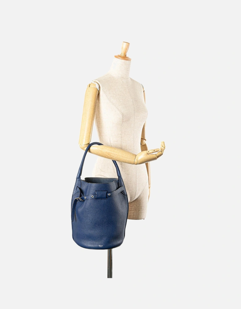 Bucket Bag Leather Handbag