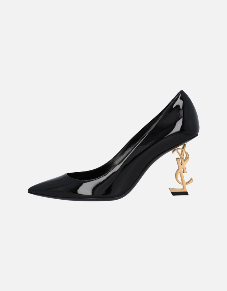 Patent Leather Metal Heel Pumps