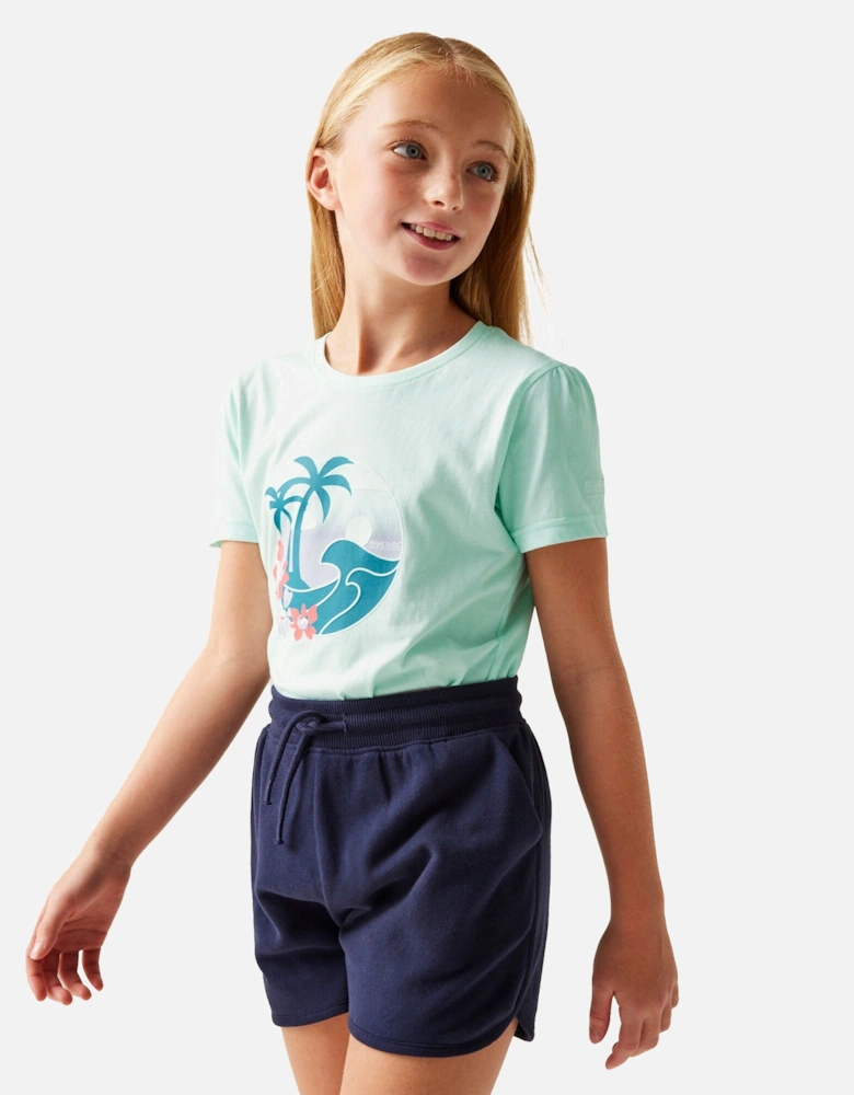 Childrens/Kids Bosley VIII Palm Tree T-Shirt