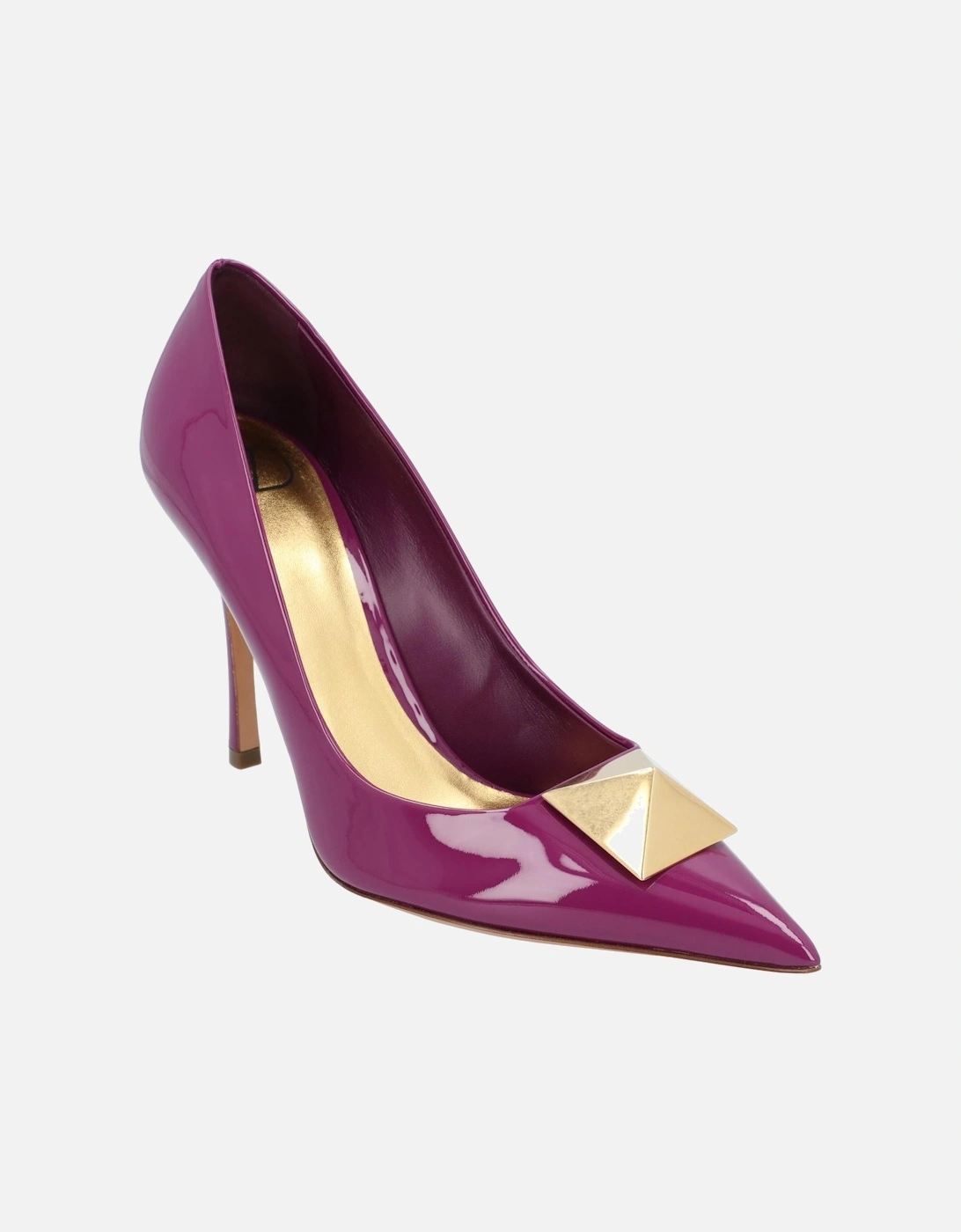 Pointed Toe Heeled Shoes with Jewel Detail Comfortable Classic Footwear, 7 of 6