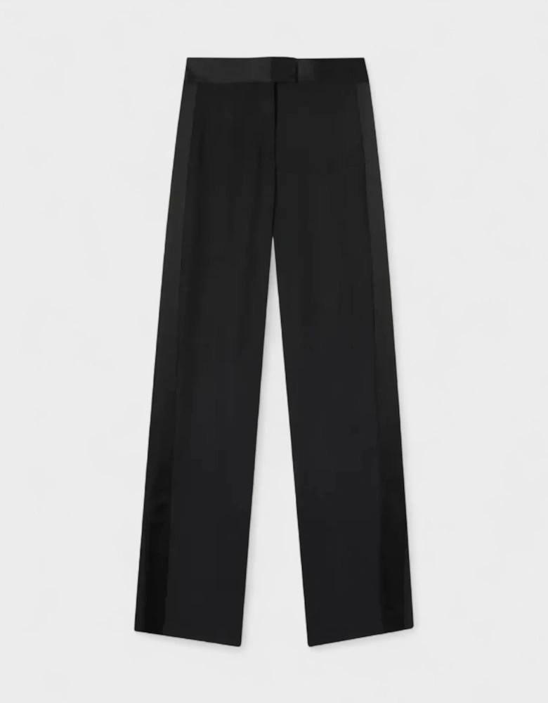 Tuxedo Split Pants Black