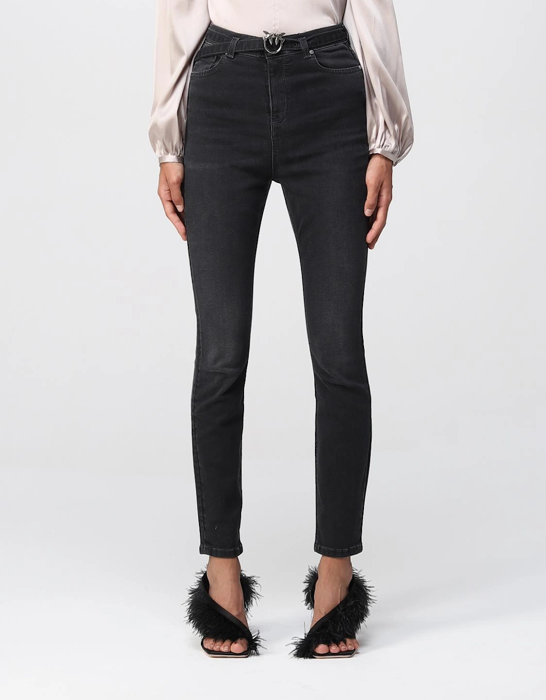 Skinny Jeans with Belt, 4 of 3