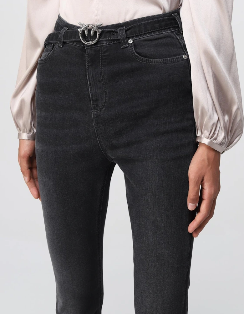 Skinny Jeans with Belt