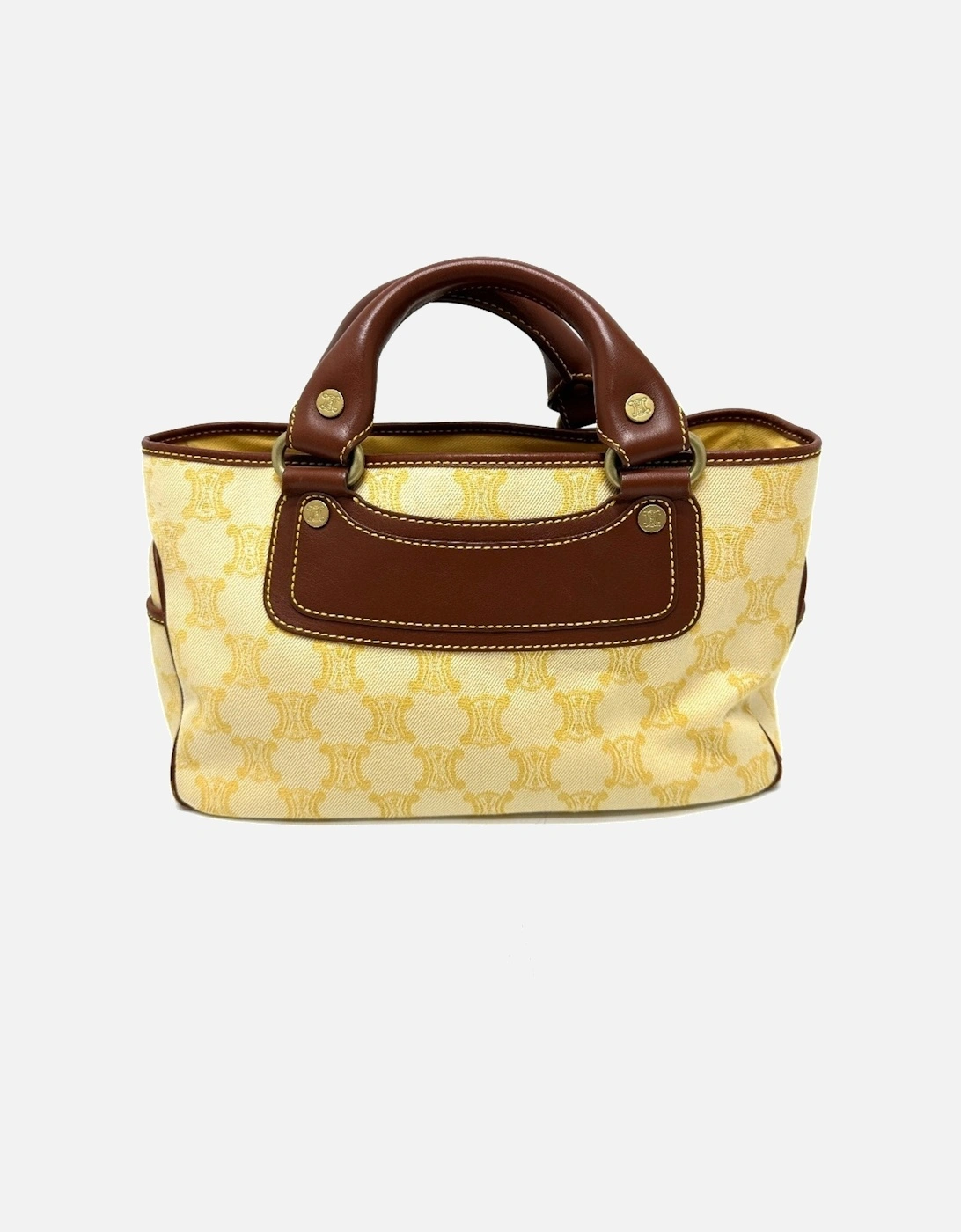 Cline Monogram Canvas Tote