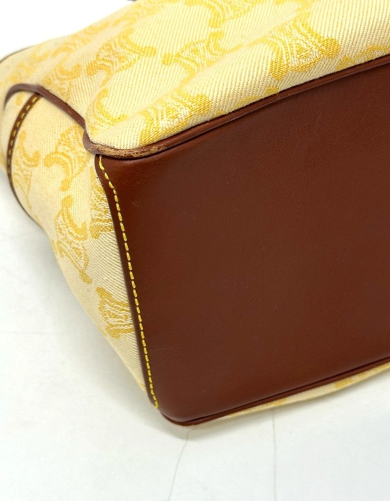Cline Monogram Canvas Tote