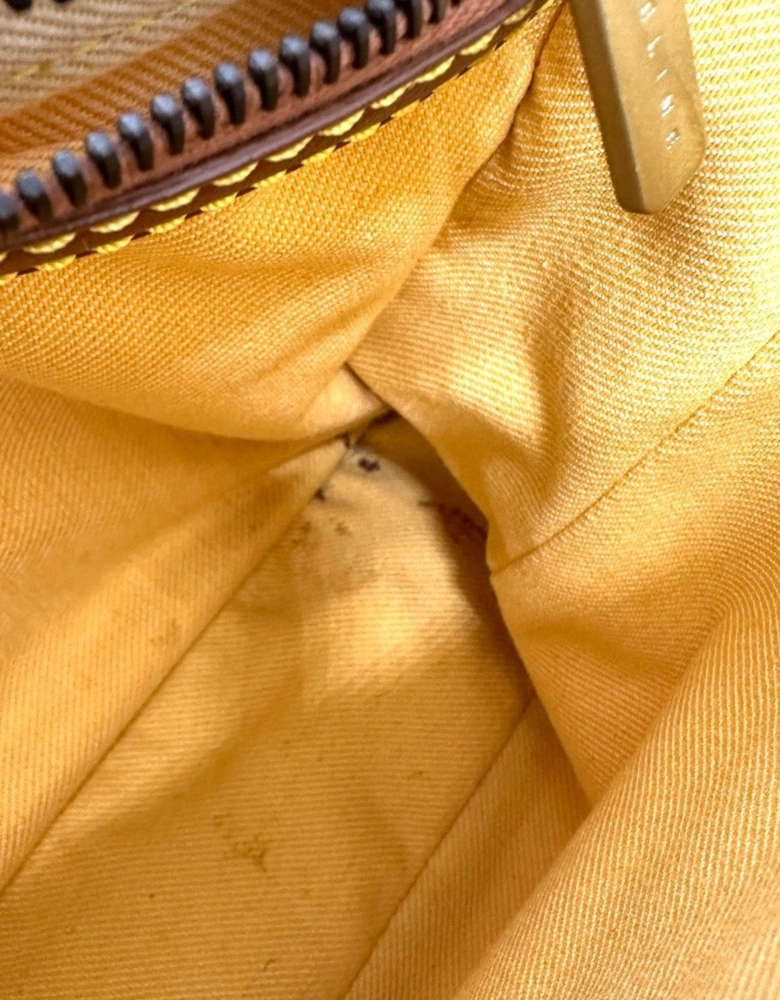 Cline Monogram Canvas Tote