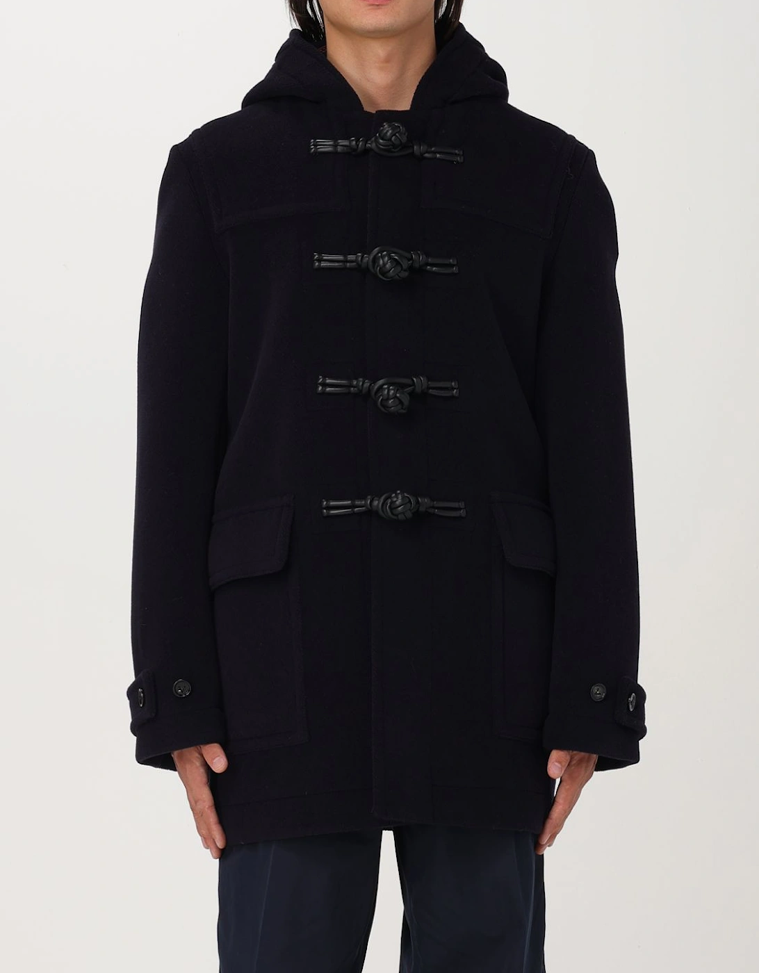 Hooded Wool Duffel Coat, 6 of 5