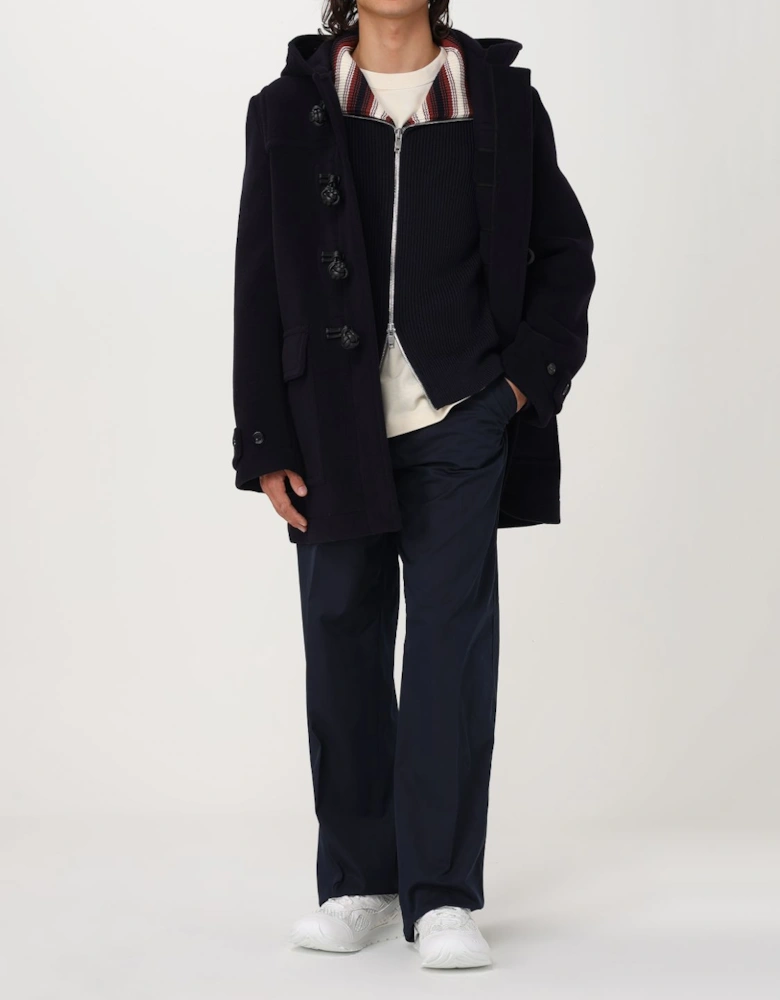 Hooded Wool Duffel Coat