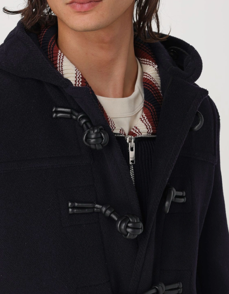 Hooded Wool Duffel Coat