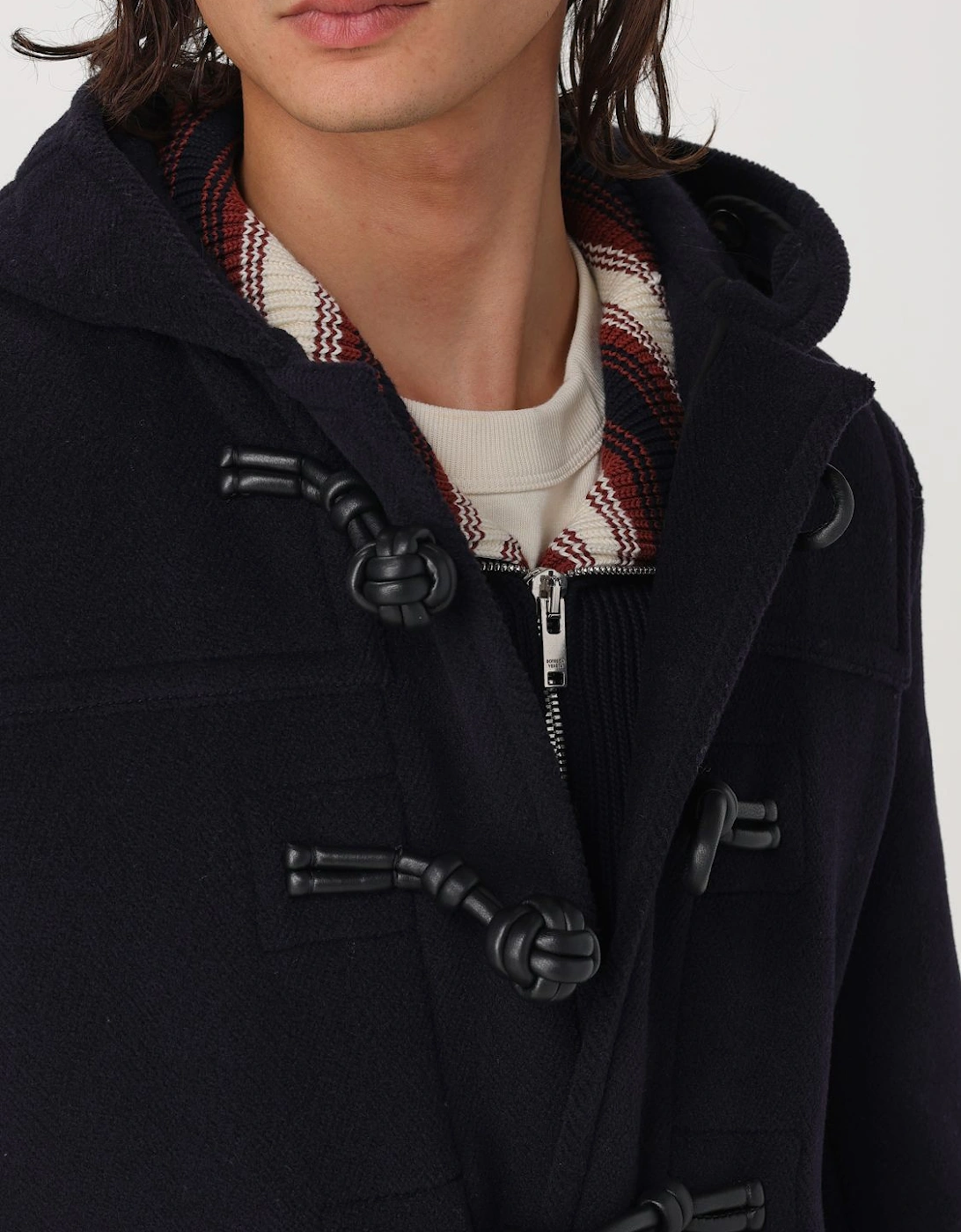 Hooded Wool Duffel Coat