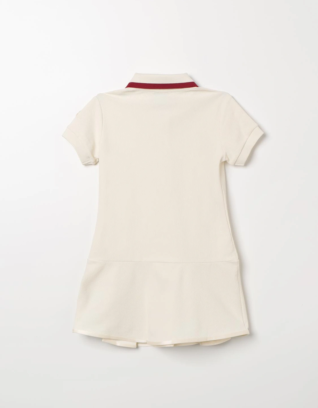 Kids Polo Dress Ribbed Texture