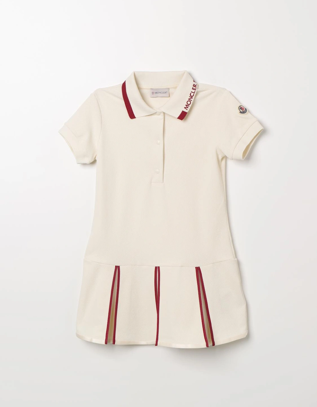 Kids Polo Dress Ribbed Texture, 4 of 3