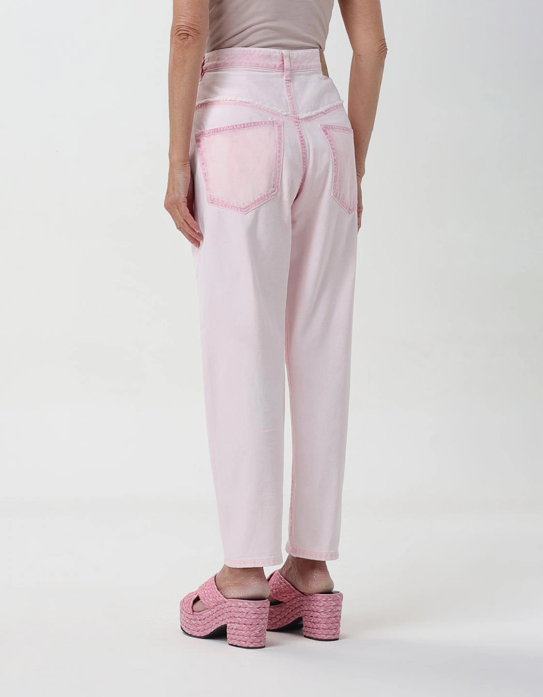 HighWaisted RelaxedFit Jeans
