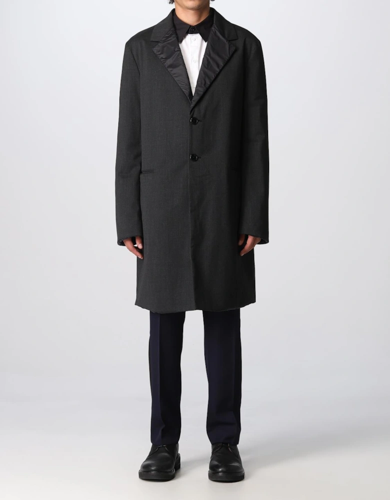 Overcoat Long Wool Blend