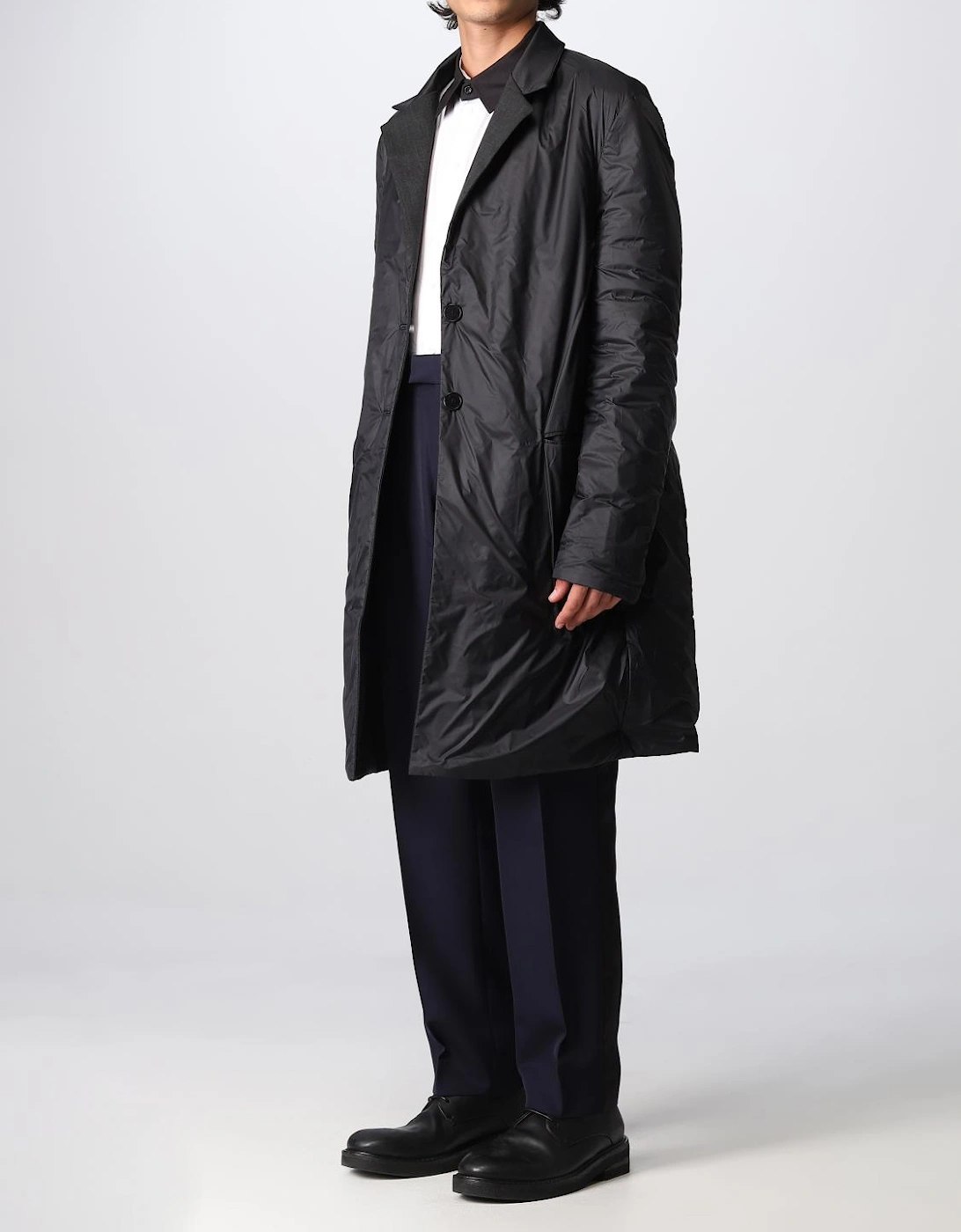 Overcoat Long Wool Blend