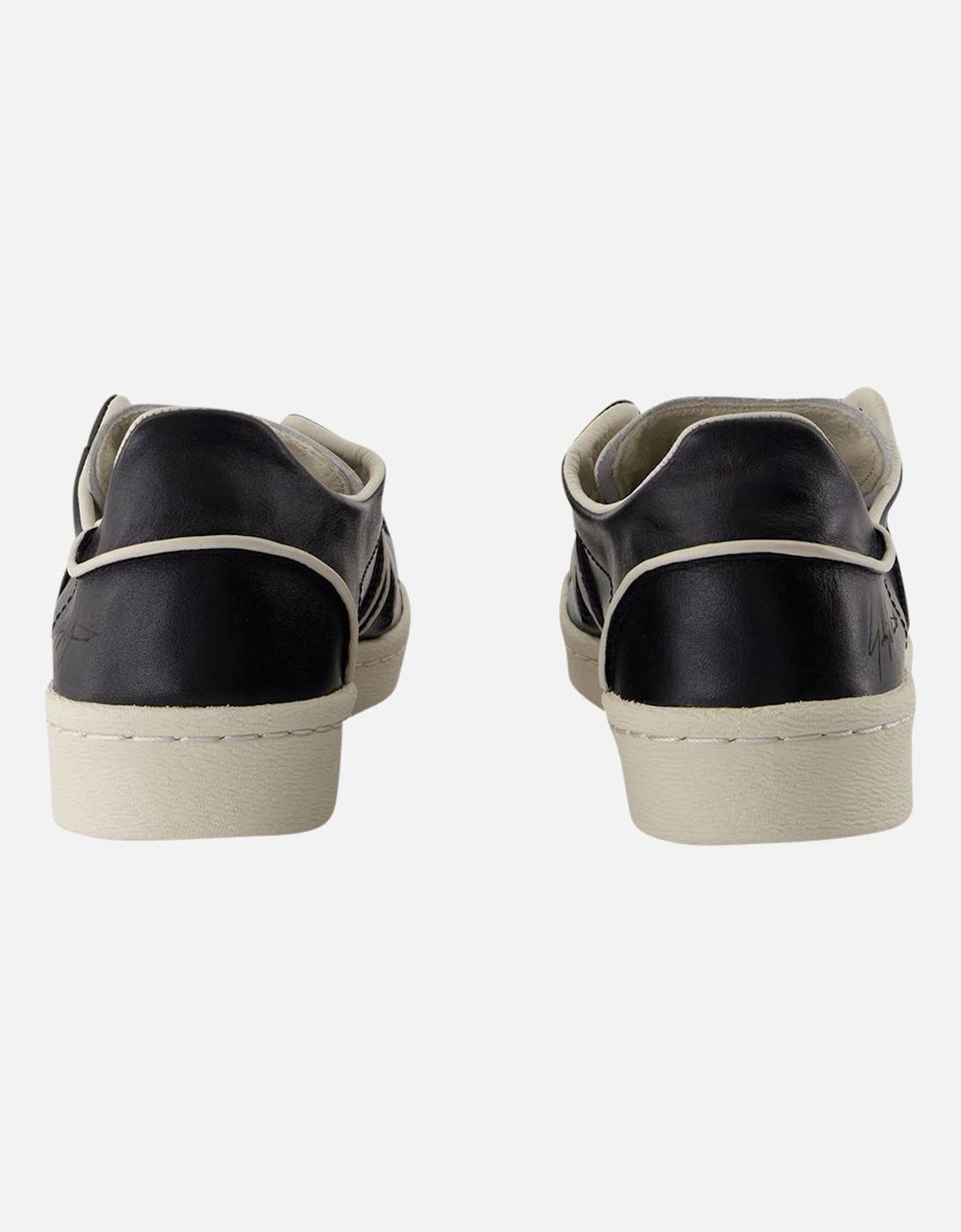 Leather Upper Low-Top Lace-Up Trainers for Everyday Wear