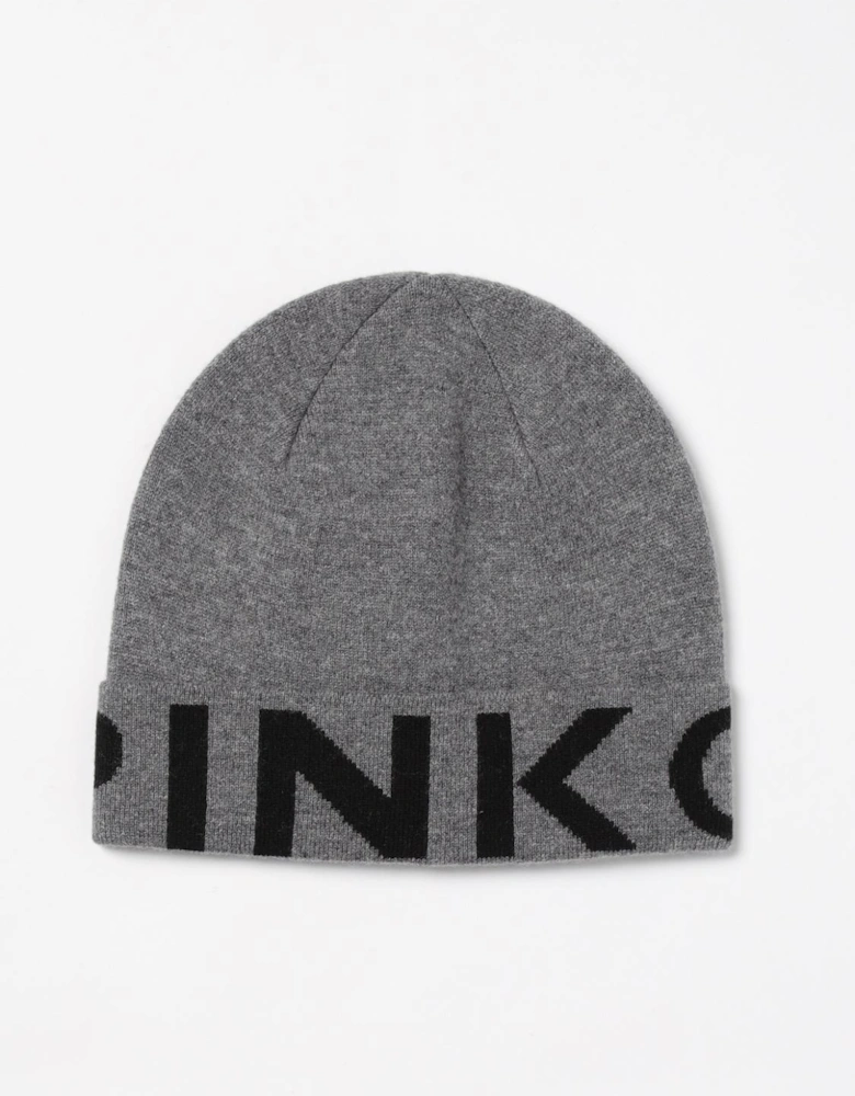 Woolen Beanie Hat with Logo