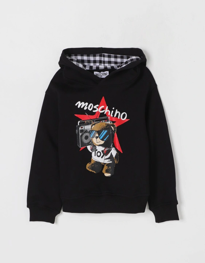 Kids Hoodie Sweatshirt Bear Graphic