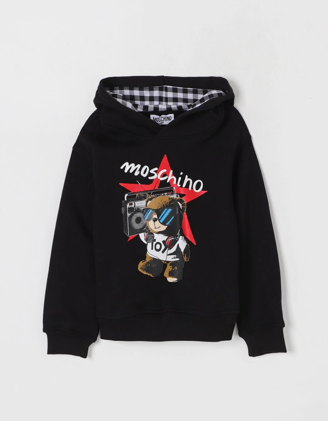 Kids Hoodie Sweatshirt Bear Graphic, 3 of 2