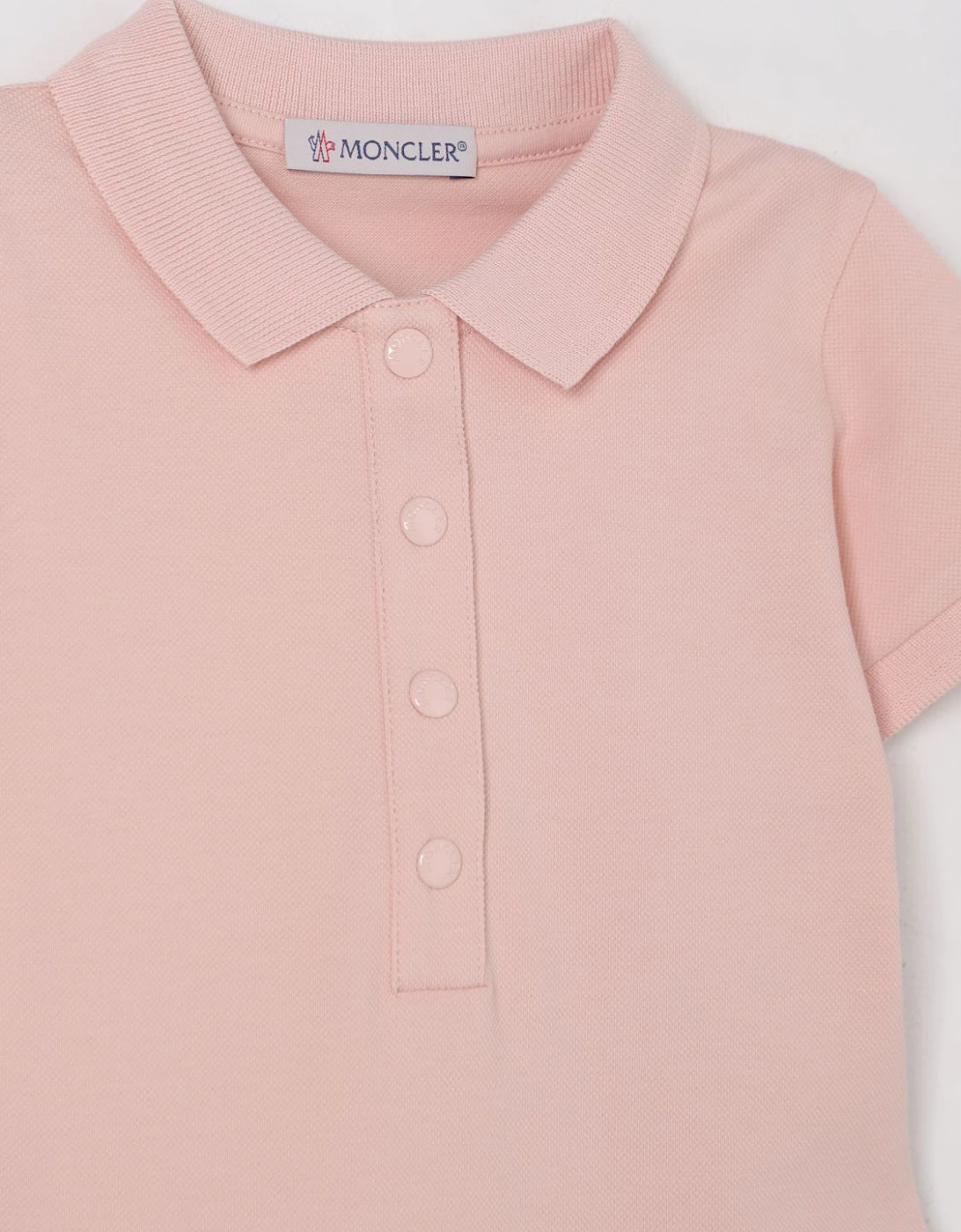 Pleated Polo Dress