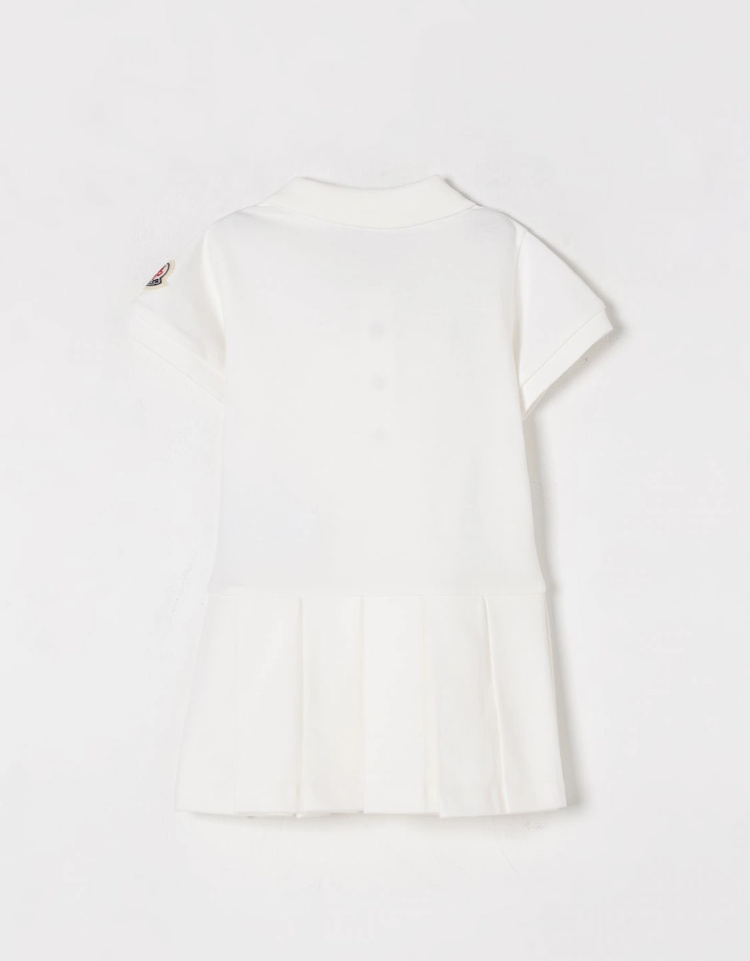 Pleated Polo Dress