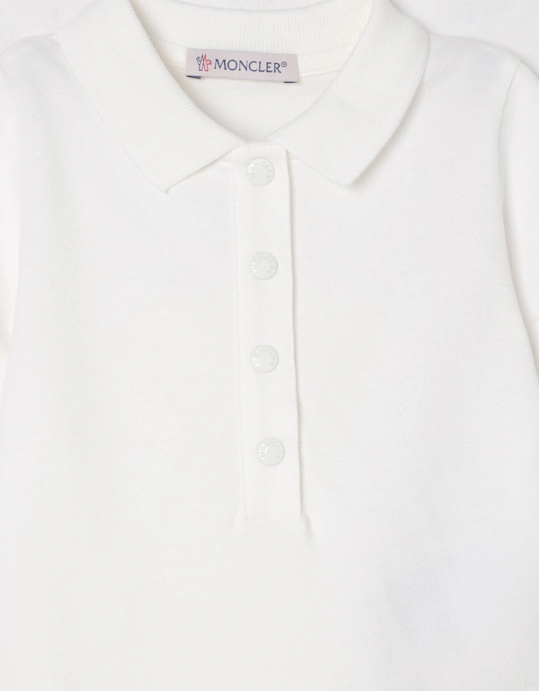 Pleated Polo Dress