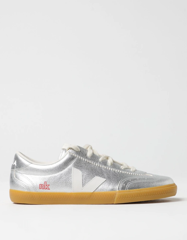 Esplar Metallic Silver Sneakers