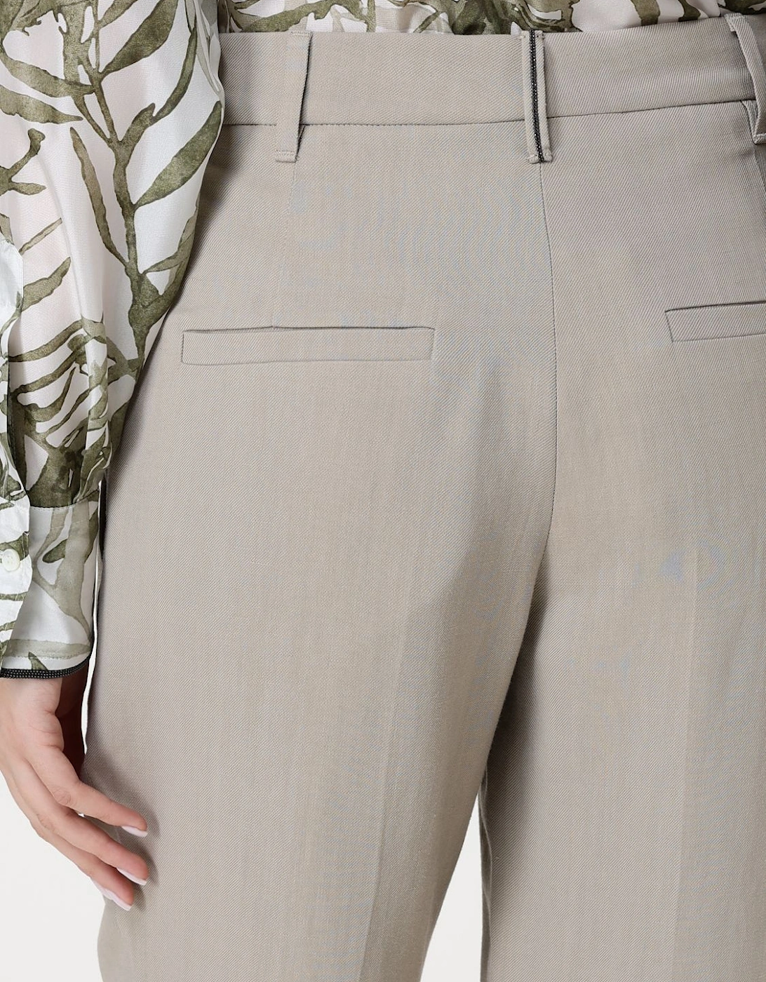Linen Straight Leg Pants