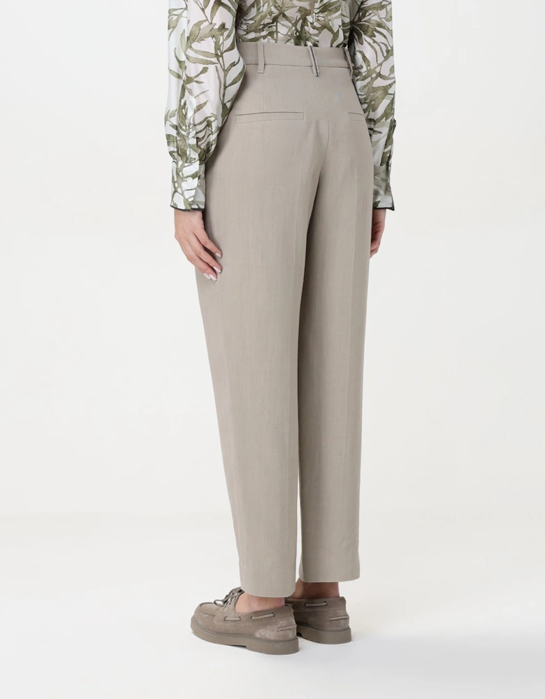 Linen Straight Leg Pants