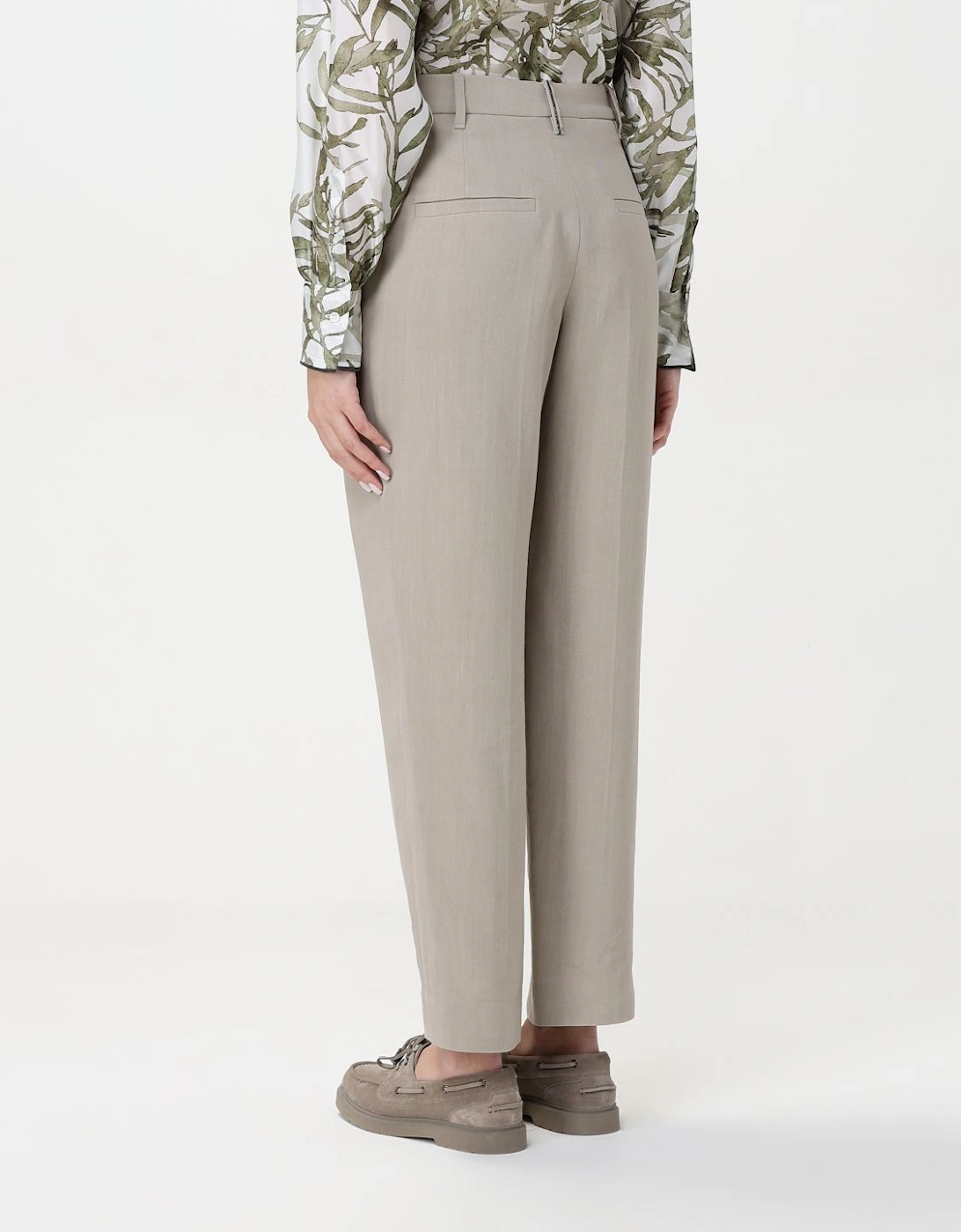 Linen Straight Leg Pants