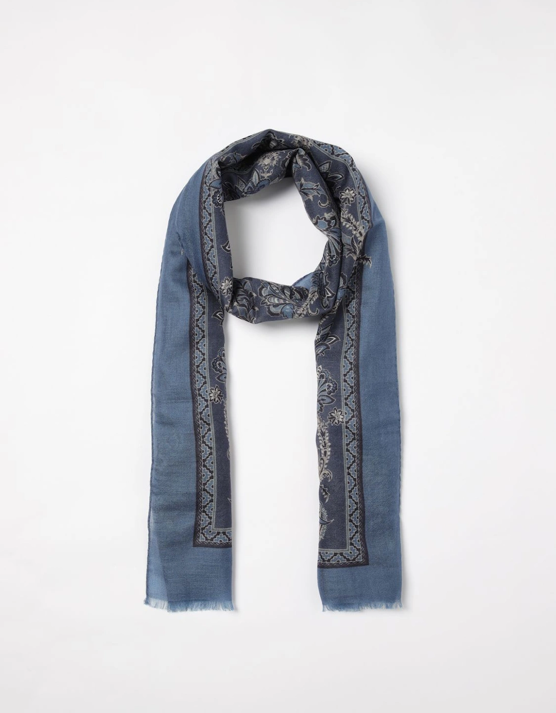 Paisley Silk Scarf