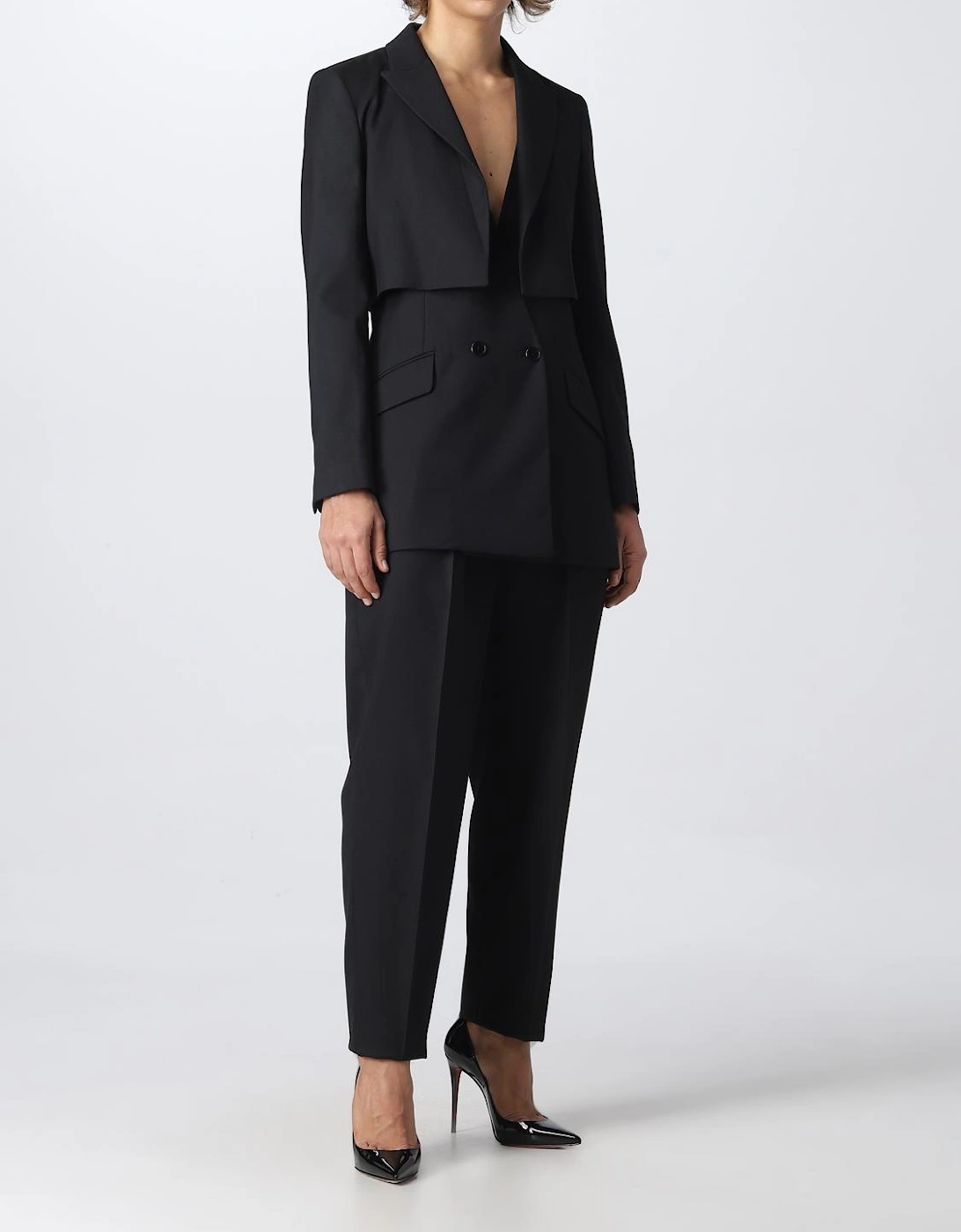Tailored Single-Breasted Blazer