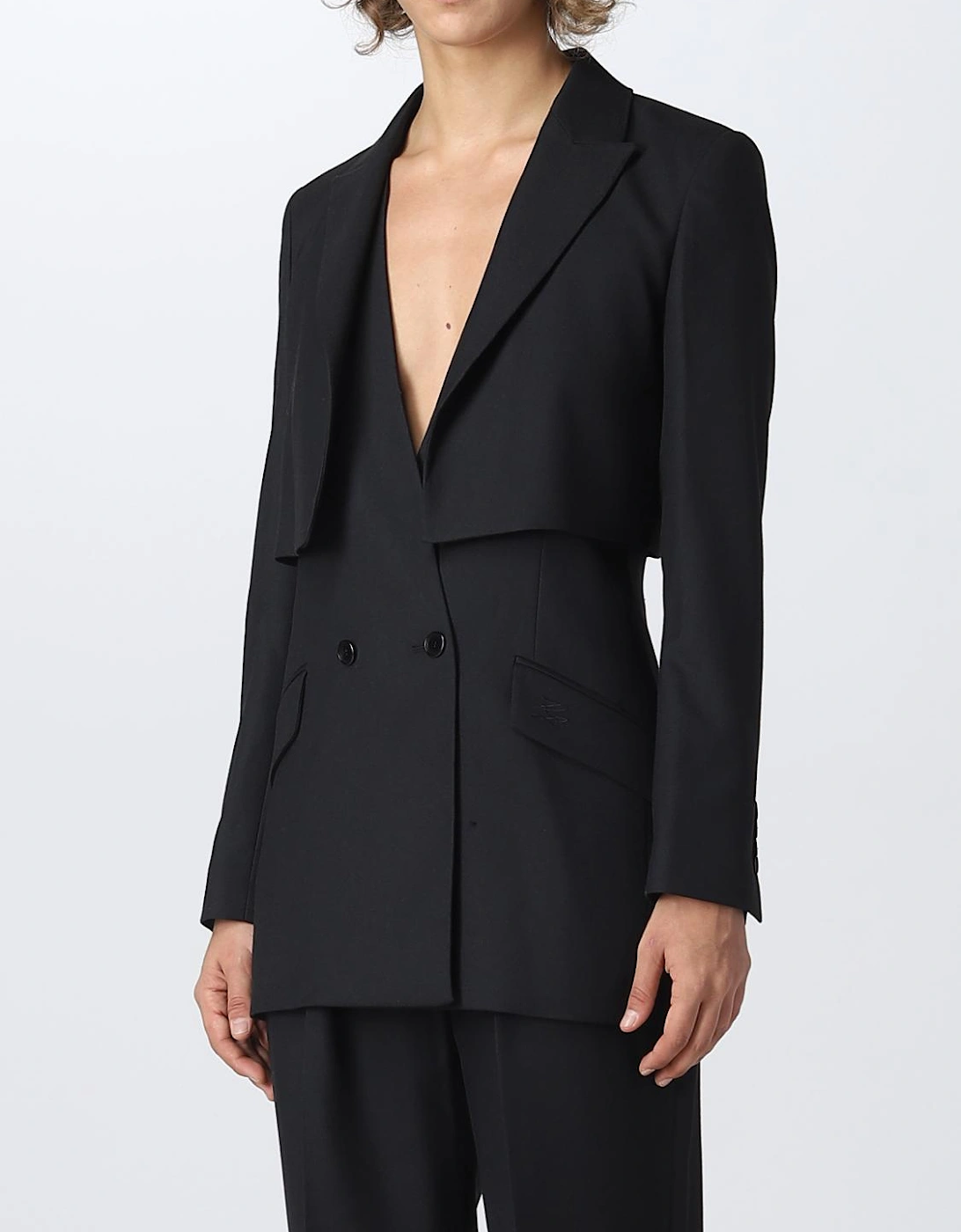 Tailored Single-Breasted Blazer