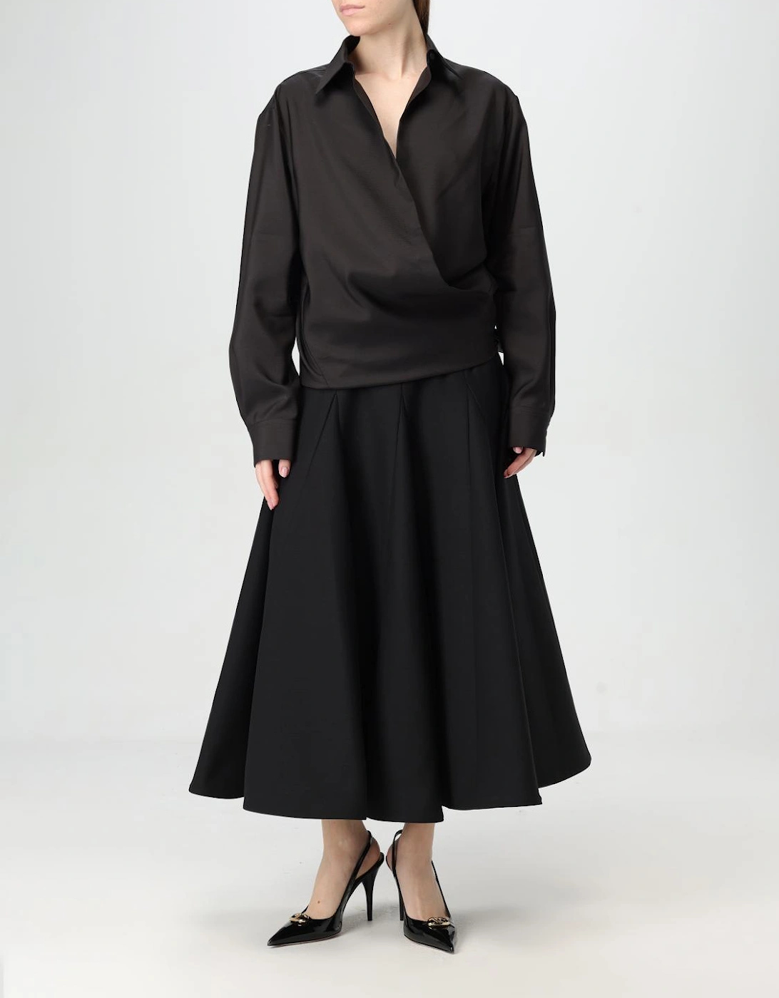 Asymmetrical Wrap Shirt