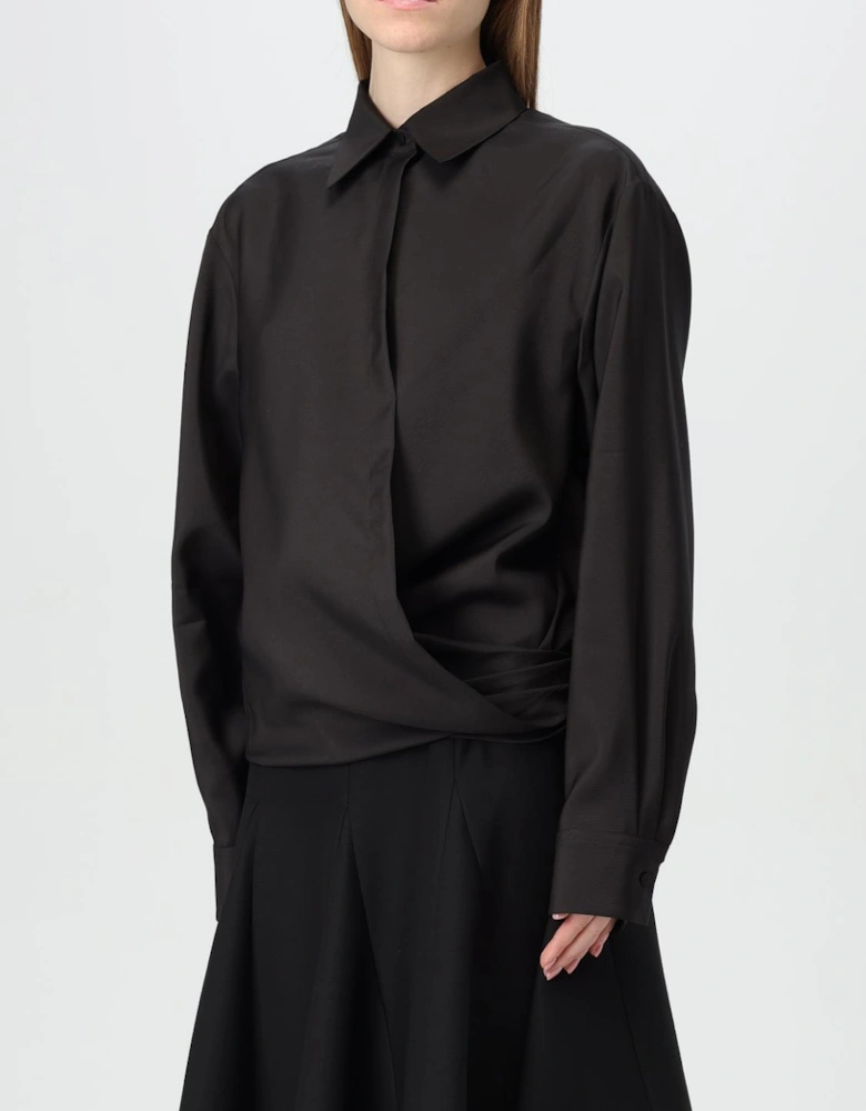 Asymmetrical Wrap Shirt